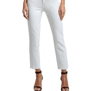 Women's L’AGENCE Sada High Rise Cropped Slim in Macadamia